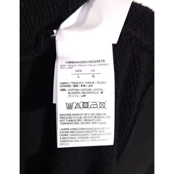 Off-White Black Hands and Planet Sweatshirt Large New Virgil Abloh - Picture 14 of 16